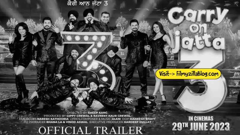 Carry On Jatta 3 Punjabi Movie Download FilmyZilla 480p 720p 1080p
