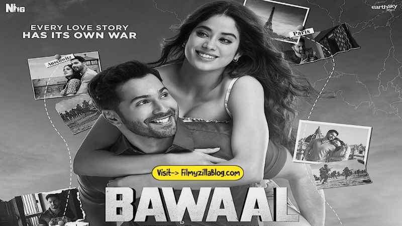 Download Bawaal (2023) Hindi Movie HDRip, 480p-200MB, 720p-500MB HD